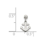 Mio Memento Sterling Silver Dangle Anchor Charm