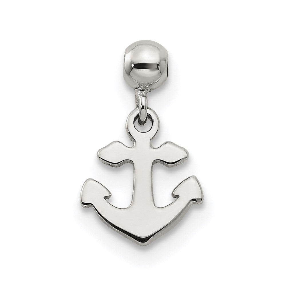 Mio Memento Sterling Silver Dangle Anchor Charm