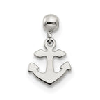 Mio Memento Sterling Silver Dangle Anchor Charm