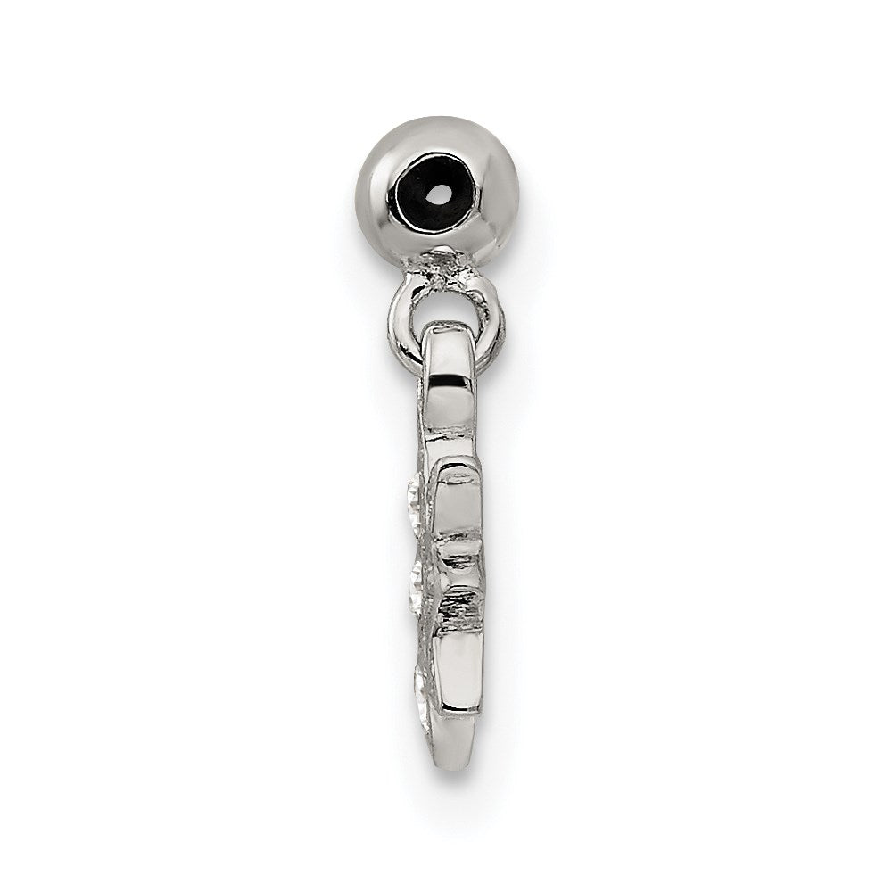 Mio Memento Sterling Silver CZ Dangle Star Charm