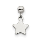 Mio Memento Sterling Silver Dangle Star Charm