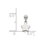 Mio Memento Sterling Silver Dangle Star Charm
