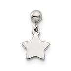 Mio Memento Sterling Silver Dangle Star Charm