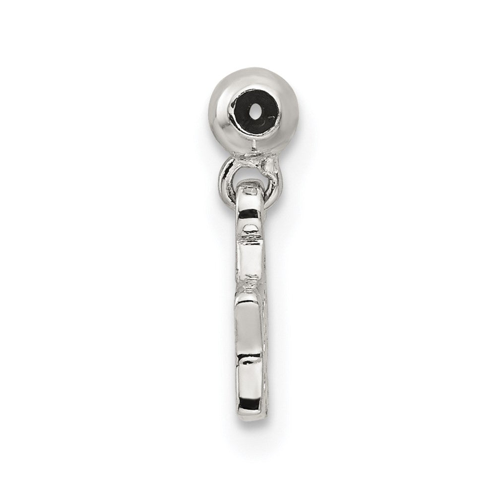 Mio Memento Sterling Silver CZ Dangle Star Charm