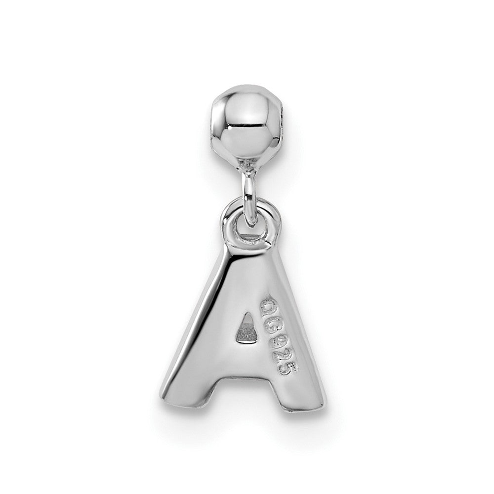 Mio Memento Sterling Silver Letter A Dangle Initial Charm
