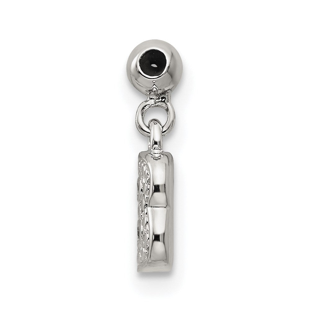 Mio Memento Sterling Silver Letter B Dangle Initial Charm