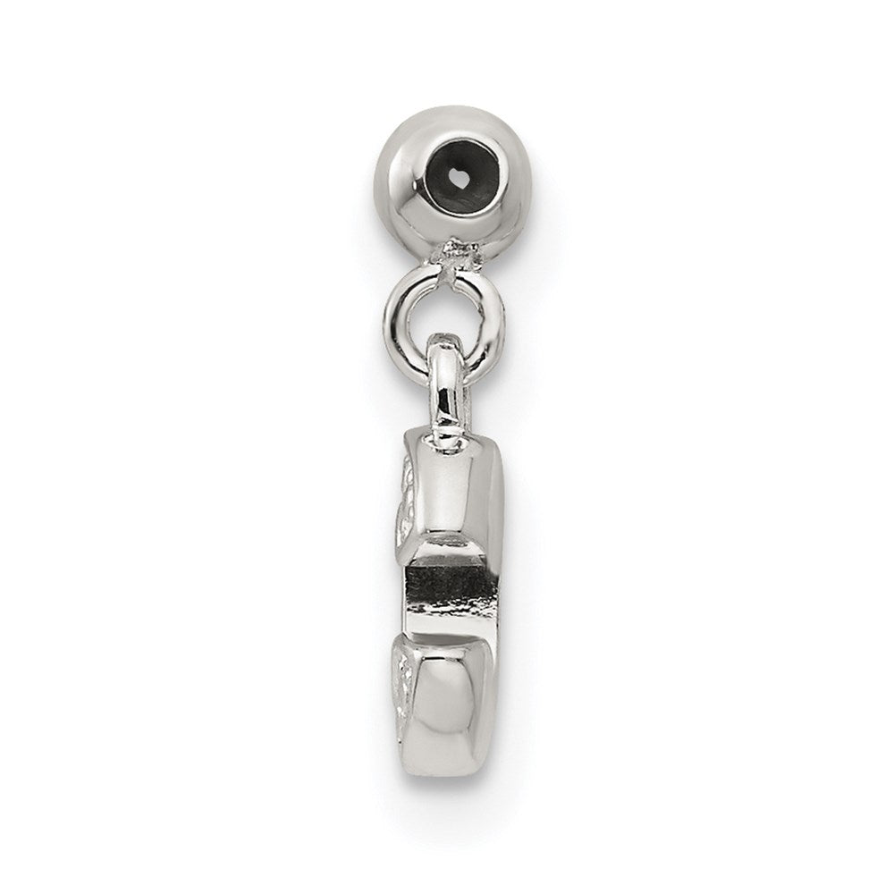 Mio Memento Sterling Silver Letter C Dangle Initial Charm