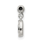 Mio Memento Sterling Silver Letter D Dangle Initial Charm