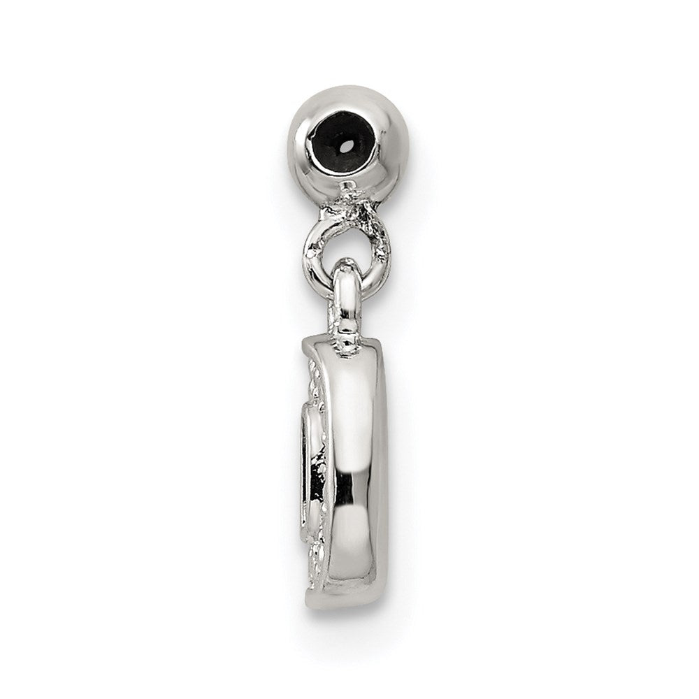 Mio Memento Sterling Silver Letter D Dangle Initial Charm