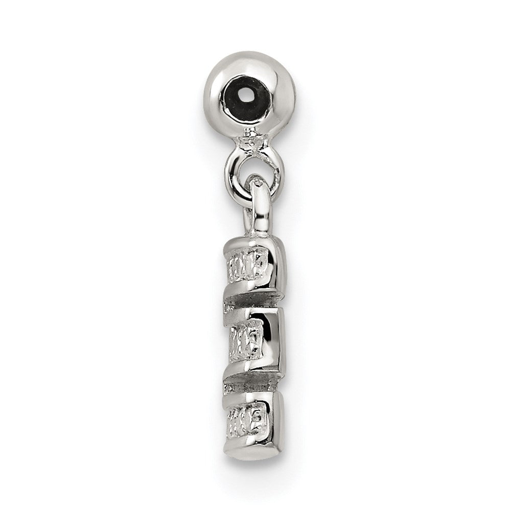 Mio Memento Sterling Silver Letter E Dangle Initial Charm