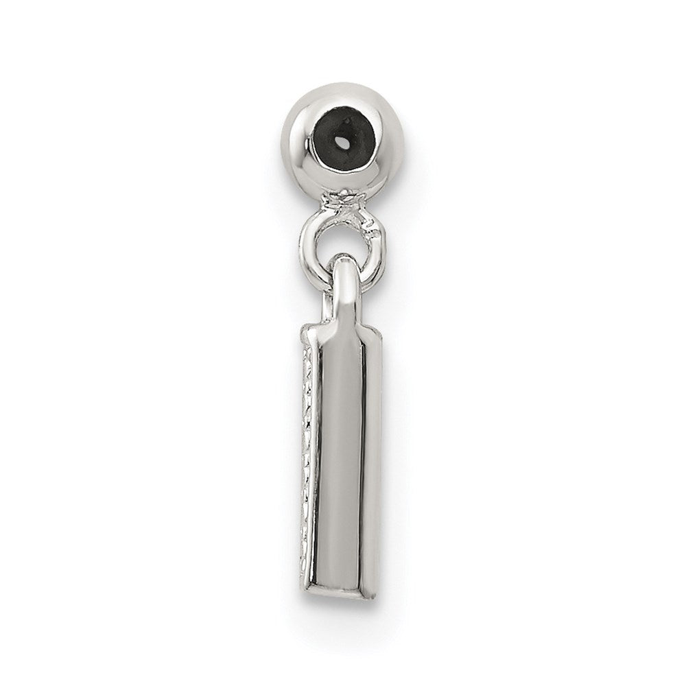 Mio Memento Sterling Silver Letter I Dangle Initial Charm