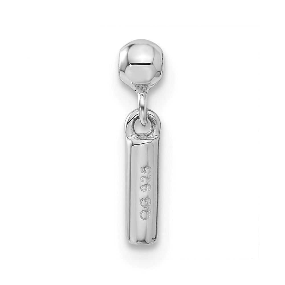 Mio Memento Sterling Silver Letter I Dangle Initial Charm
