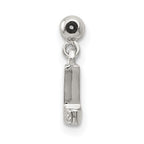 Mio Memento Sterling Silver Letter P Dangle Initial Charm