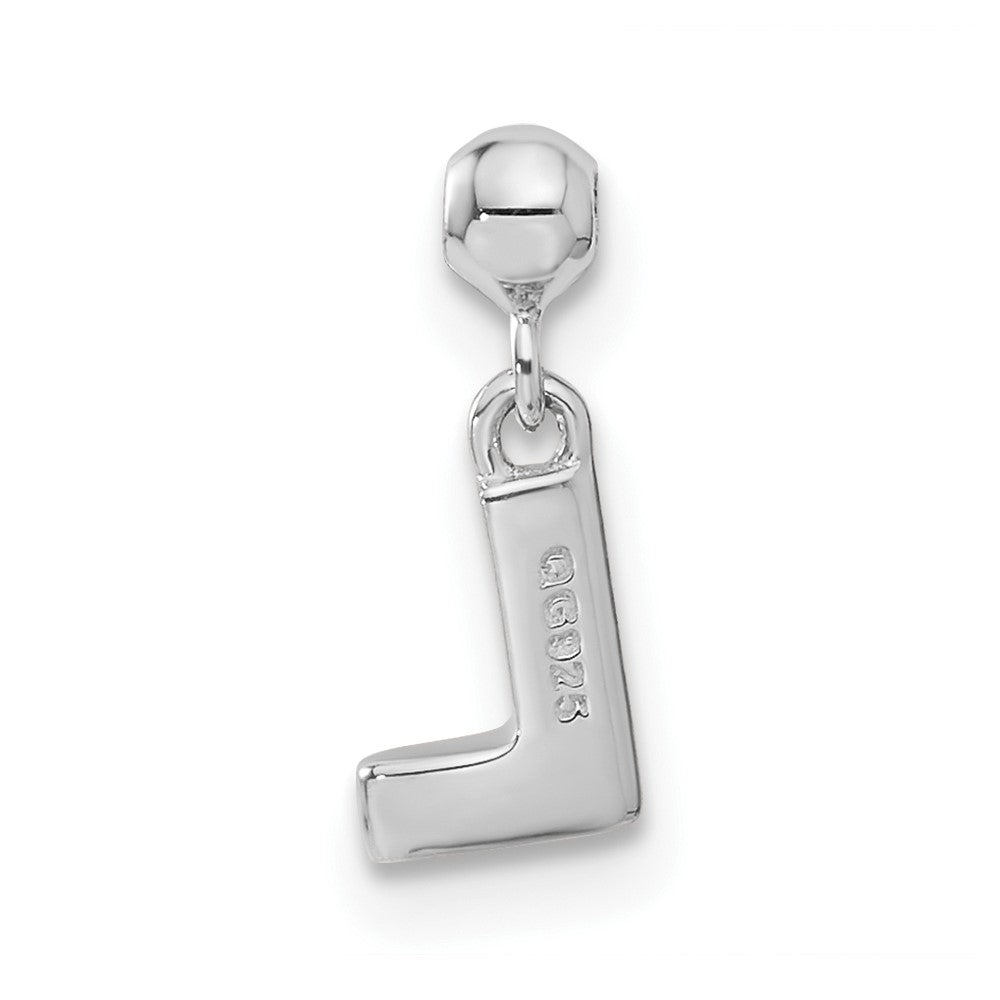 Mio Memento Sterling Silver Letter P Dangle Initial Charm
