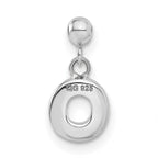 Mio Memento Sterling Silver Letter O Dangle Initial Charm