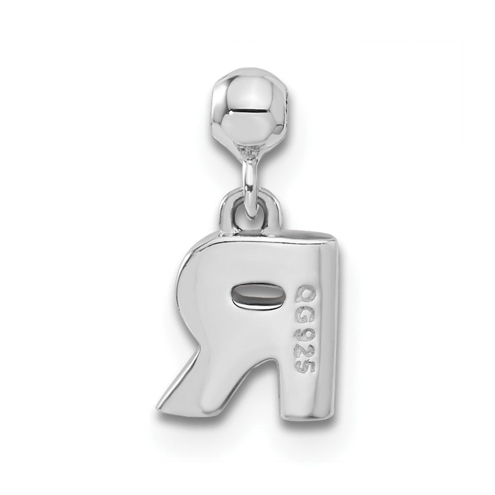 Mio Memento Sterling Silver Letter R Dangle Initial Charm