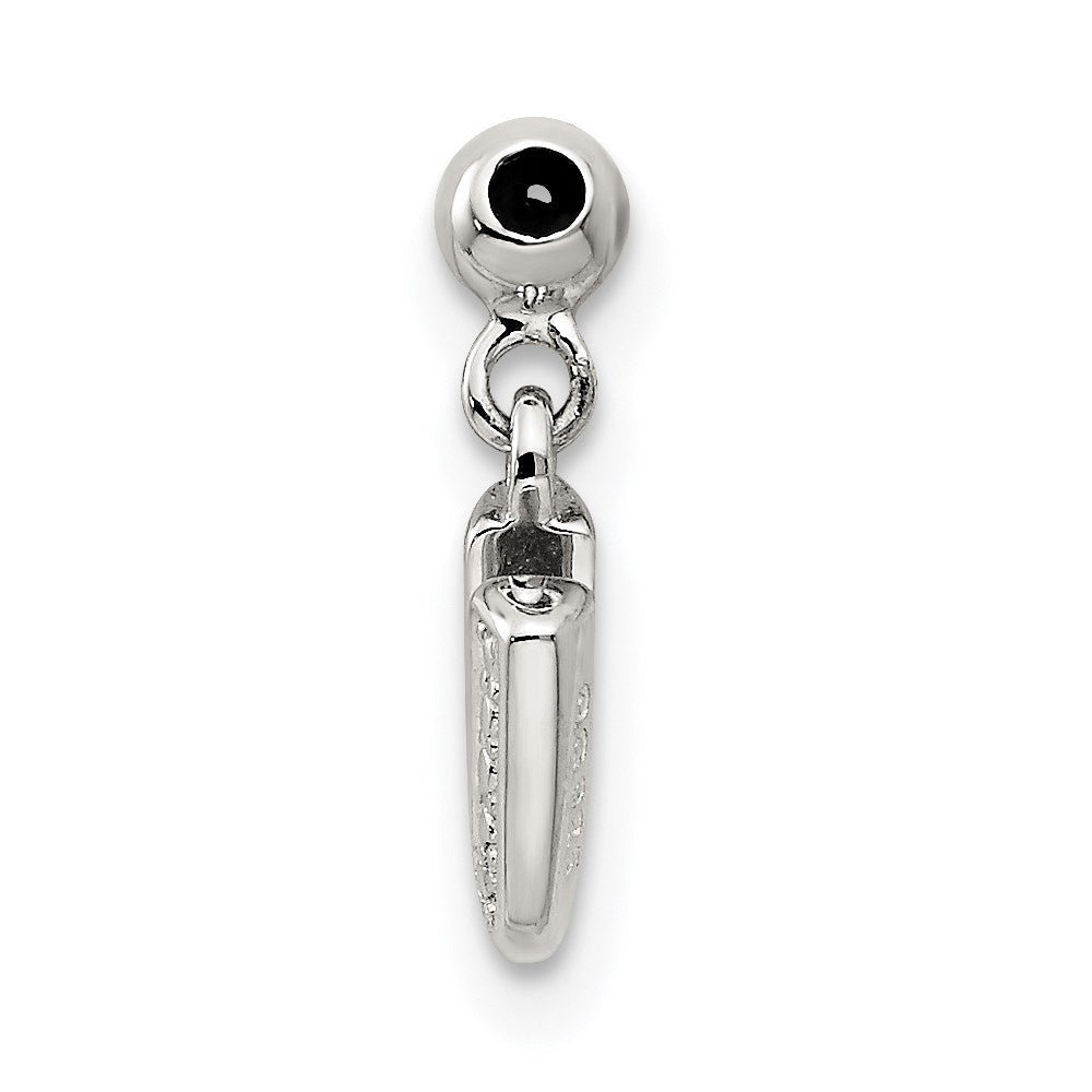 Mio Memento Sterling Silver Letter U Dangle Initial Charm