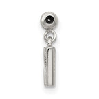 Mio Memento Sterling Silver Letter W Dangle Initial Charm