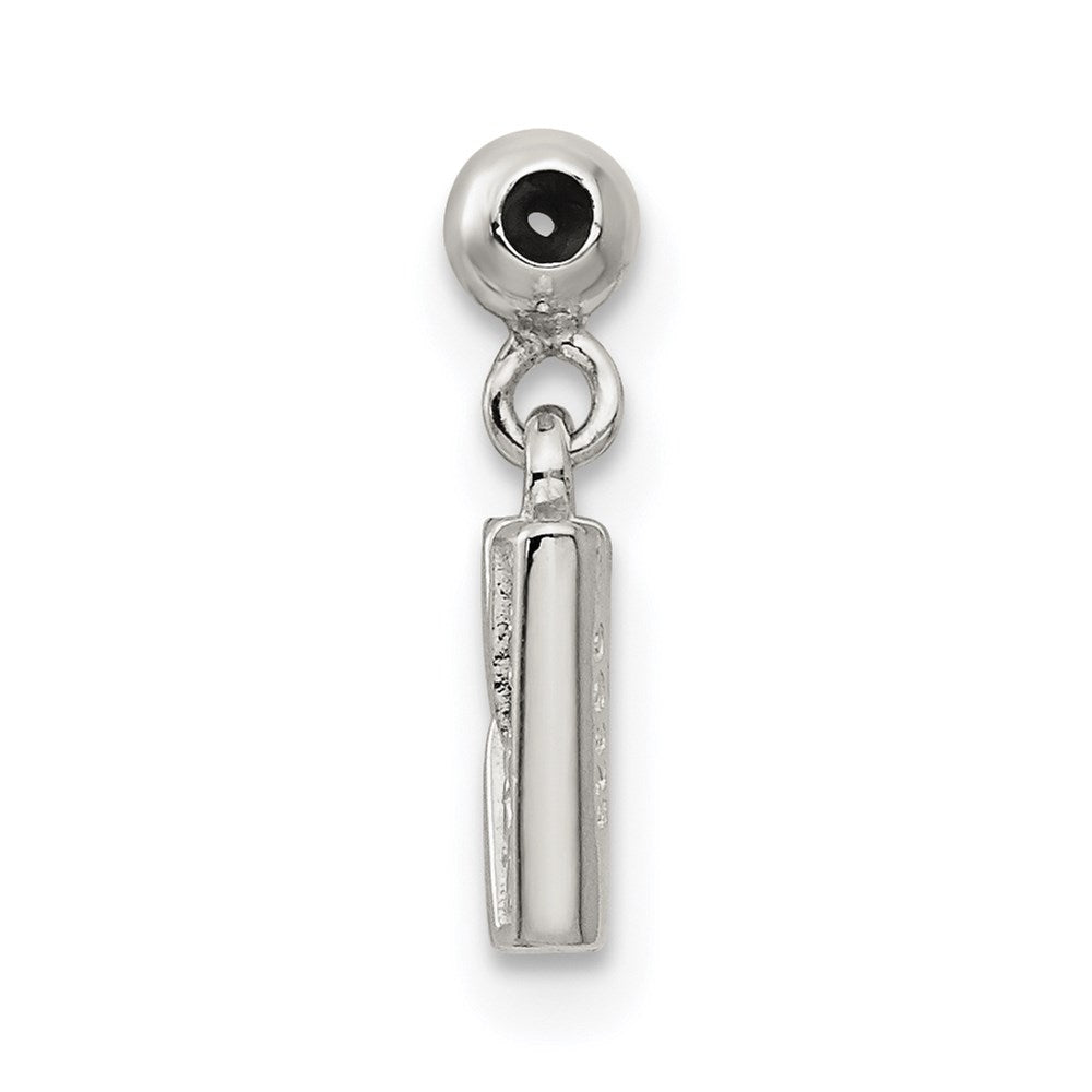 Mio Memento Sterling Silver Letter W Dangle Initial Charm
