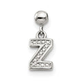 Mio Memento Sterling Silver Letter Z Dangle Initial Charm