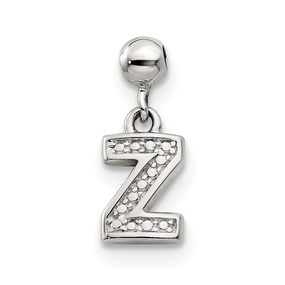 Mio Memento Sterling Silver Letter Z Dangle Initial Charm