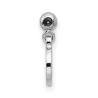 Mio Memento Sterling Silver Rhodium-plated Gold-tone Dangle Libra Charm