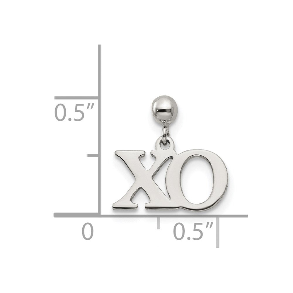 Mio Memento Sterling Silver Dangle XO Charm