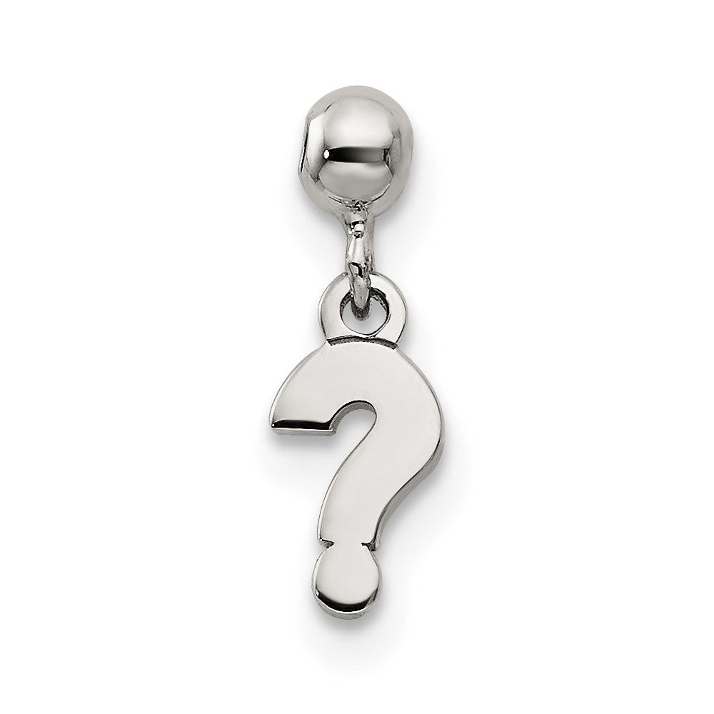 Mio Memento Sterling Silver Dangle Question Mark Charm