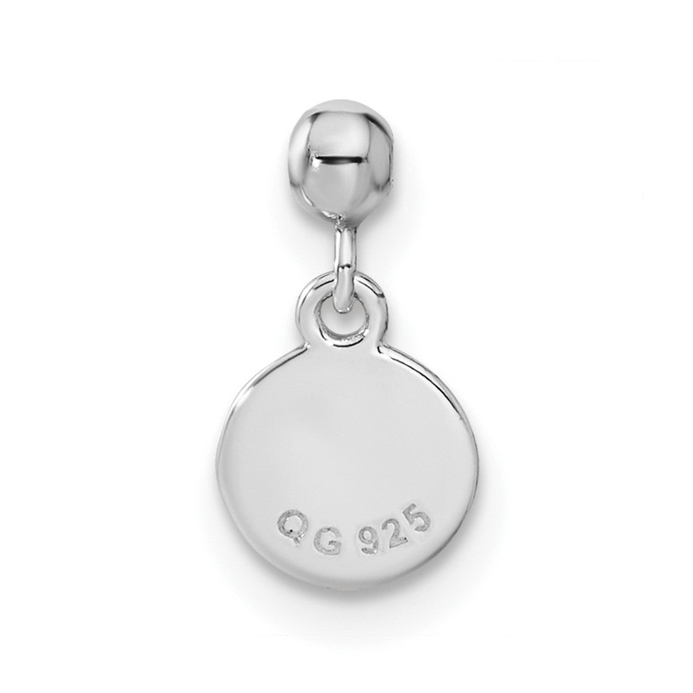 Mio Memento Sterling Silver Enamel Dangle Soccer Ball Charm