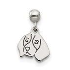 Mio Memento Sterling Silver Dangle Dog Charm