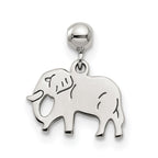 Mio Memento Sterling Silver Dangle Elephant Charm