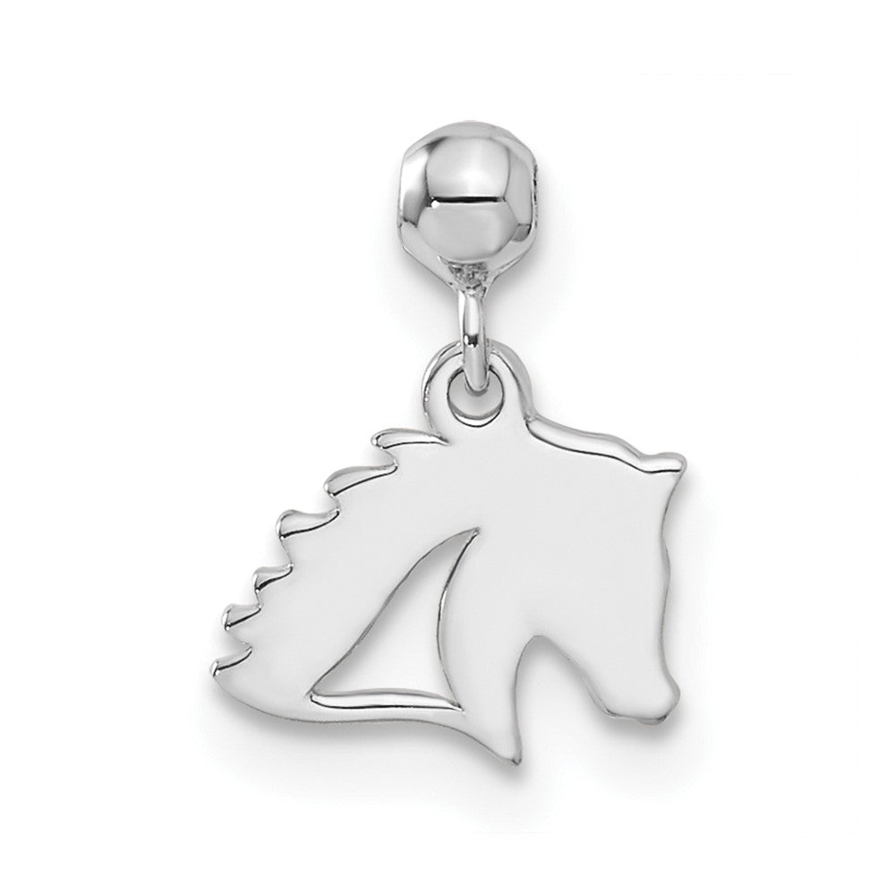 Mio Memento Sterling Silver Dangle Horse Charm