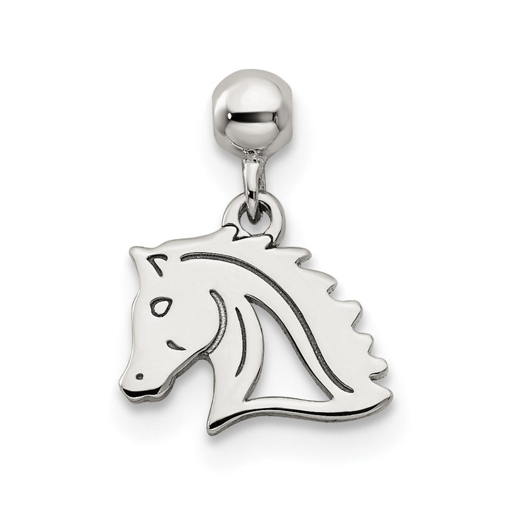 Mio Memento Sterling Silver Dangle Horse Charm
