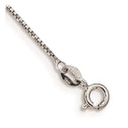Brilliant Embers Sterling Silver Rhodium-plated 78 Stone 18 inch Micro Pav‚ CZ Ribbon Necklace with 2 Inch Extender