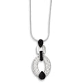 Sterling Silver & CZ Necklace