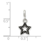 Sterling Silver Enameled Star Enhancer