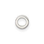 Sterling Silver Cream Enameled Spacer Enhancer