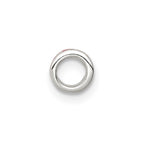 Sterling Silver Hot Pink Enameled Spacer Enhancer