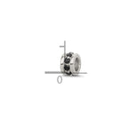 Sterling Silver Black CZ Spacer Enhancer