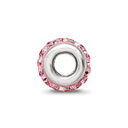Sterling Silver June Stellux Crystal Pendant
