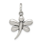 Sterling Silver Antiqued Dragonfly Pendant