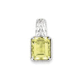 Sterling Silver Lemon Quartz Pendant