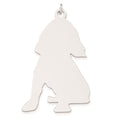 SS Toni Tails Engraveable Large Cocker Spaniel Disc Charm