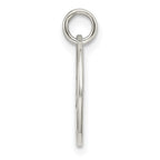 Sterling Silver Polished Tree Cut-out Charm