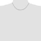 Sterling Silver 1.25mm Mirror Box Chain