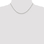 Sterling Silver 1.8mm Twisted Serpentine Chain