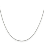 Sterling Silver 1.10mm Forzantine Cable Chain