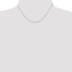 Sterling Silver 1.10mm Forzantine Cable Chain