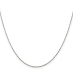 Sterling Silver 1.30mm Forzantine Cable Chain
