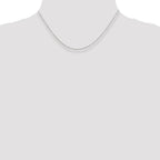 Sterling Silver 1.30mm Forzantine Cable Chain